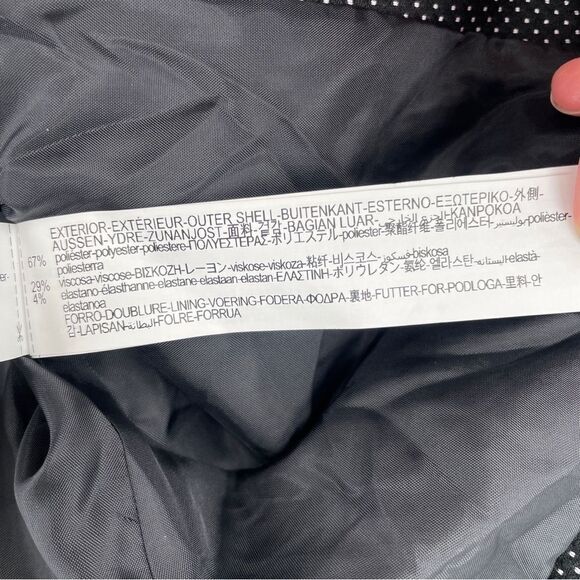 Zara Polka Dot Basic Blazer NWT 10 - Picture 10 of 11